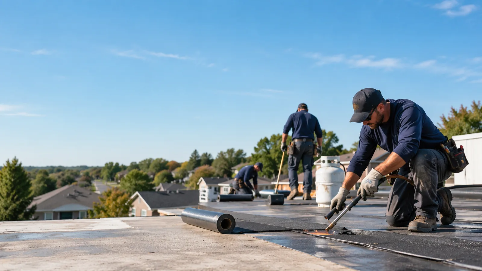 Flat Roof Leak Repair providers in Noblesville, IN